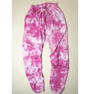 Big Bud Press Sweatpants, Tie Dye Pink